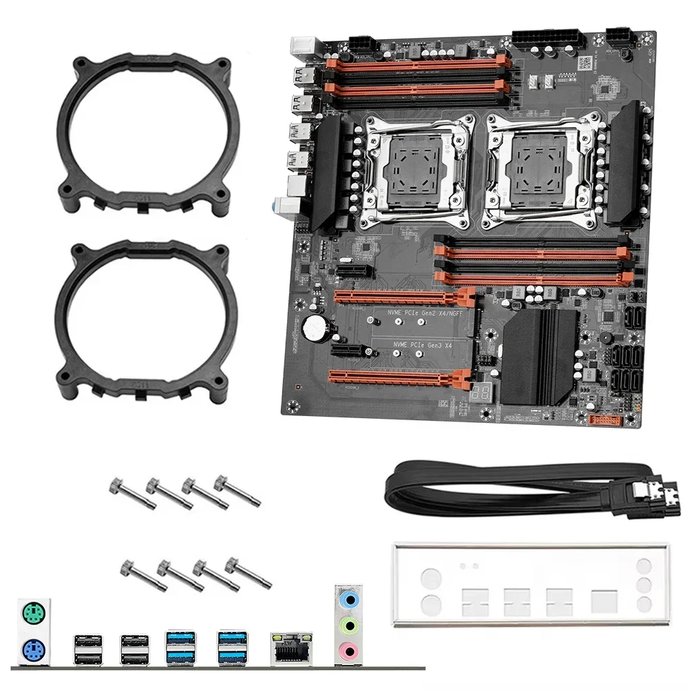 Gaming Motherboard Kit SOYO X9 - Dual Lga2011-3 Server Motherboard Combo ulasan dan harga
