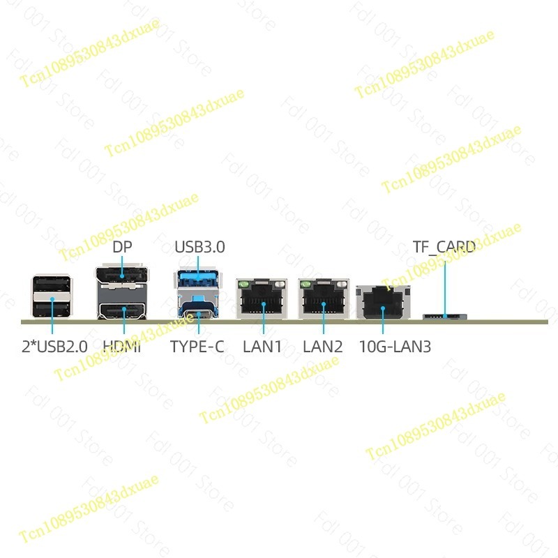 Motherboard Dual 2.5G 10G SFP  - Mini Itx Dual 2.5G Nas Motherboard ulasan dan harga