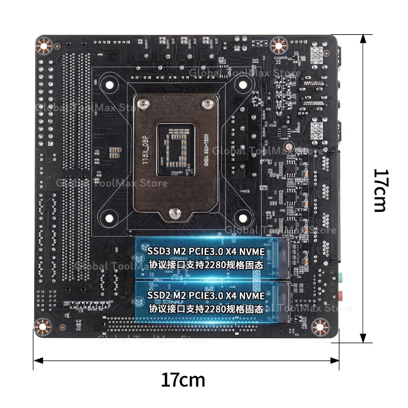 Mini ITX Motherboard C246 LGA1 - Mini Itx Dual 2.5G Nas Motherboard ulasan dan harga
