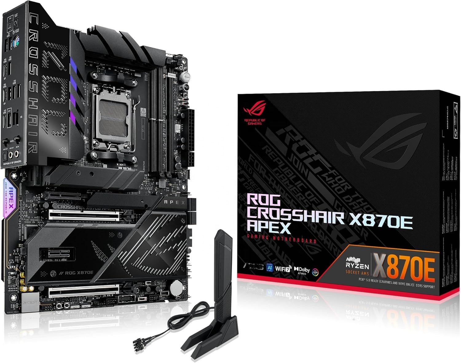 2025 NEW ROG Crosshair X870E A - X870E Atx Motherboard ulasan dan harga