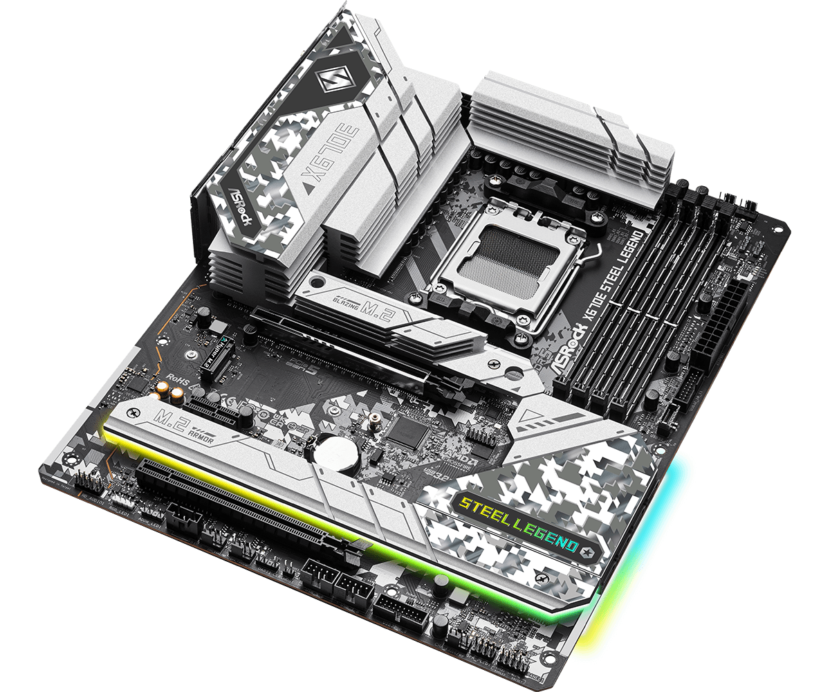 ASROCK X670E STEEL LEGEND X670 - X870E Atx Motherboard ulasan dan harga