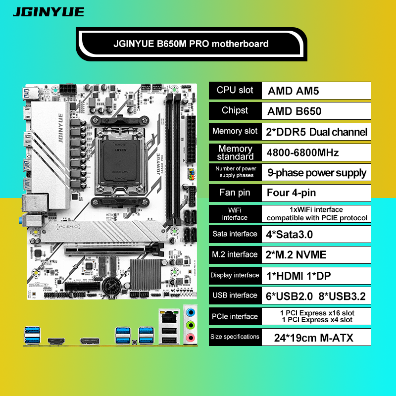 PRO B650M MATX AMD B650 DDR5 6 - X870E Atx Motherboard ulasan dan harga